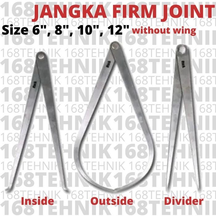 

Jangka Besi 18" Jangka Luar Polos 18" Firm Joint Outside Caliper 18