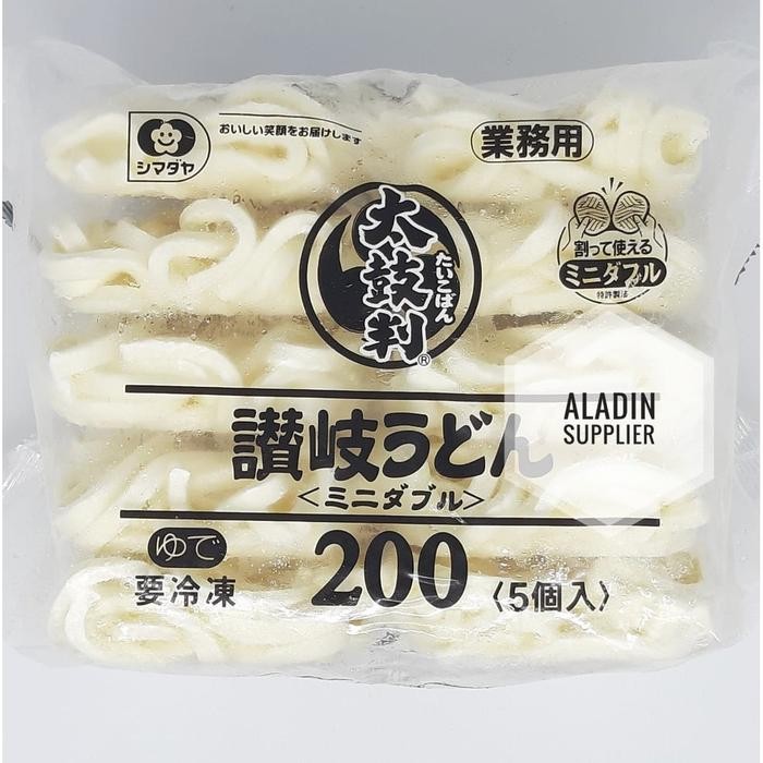 

Pilihan- Shimadaya Taikoban Sanuki Udon 200Gr/Mi Udon Basah Frozen Jepang 1,25