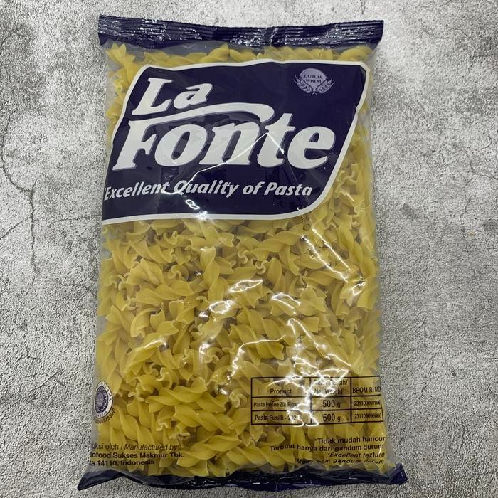 

Pilihan- La Fonte Fusilli 500Gr