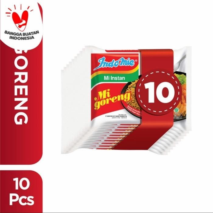 

Pilihan- 10 Pcs - Indomie Goreng Instan 85Gr