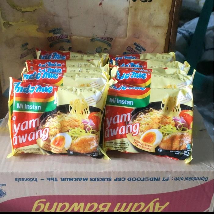 

Pilihan- Indomie Ayam Bawang 69Gram(10 Pcs)
