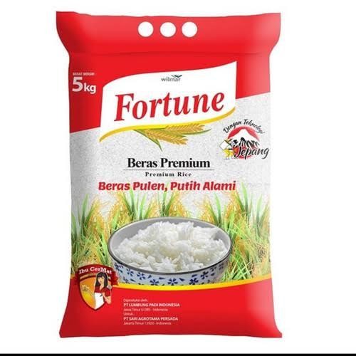 

Pilihan- Beras Fortune Uk 5 Kg