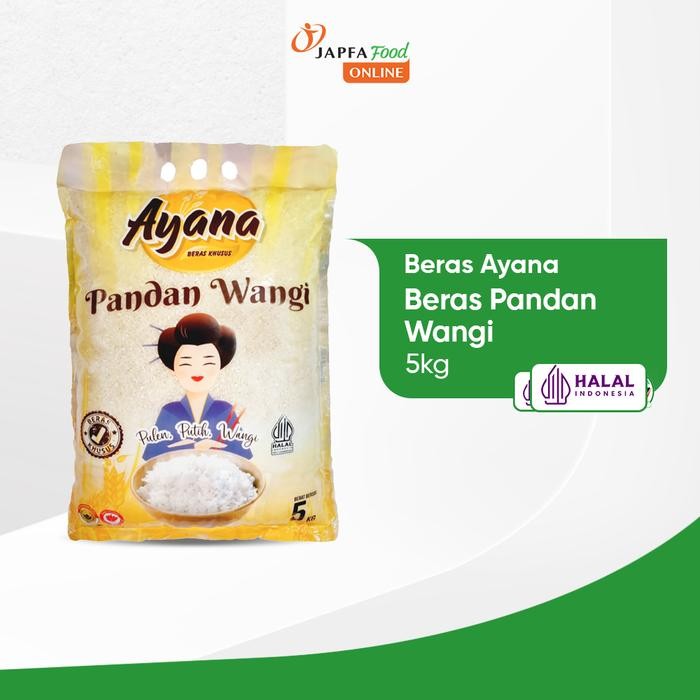 

Pilihan- Ayana Beras Pandan Wangi 5 Kg
