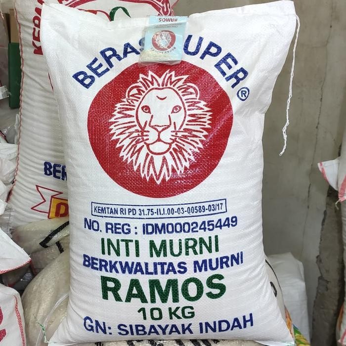 

Pilihan- Beras Kepala Singa Merah Super Ramos Inti Murni 10Kg (Original 100%)