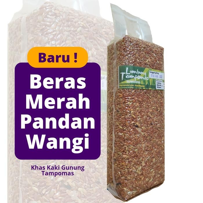 

Pilihan- Beras Merah Pandan Wangi Lumbung Tampomas 1Kg