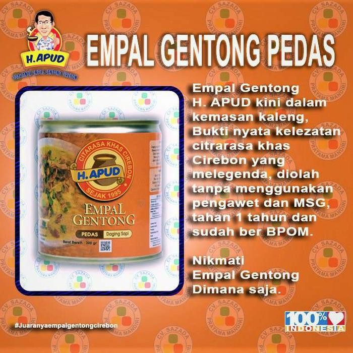 

Pilihan- Empal Gentong Pedes