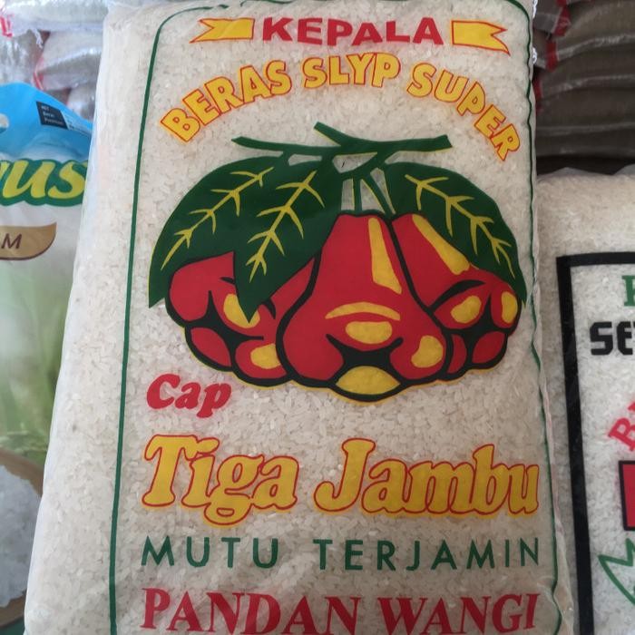 

Pilihan- Beras Pandan Wangi Cap Tiga Jambu Buah Pala 5 Kg 10 Kg 20 Kg 25 Kg