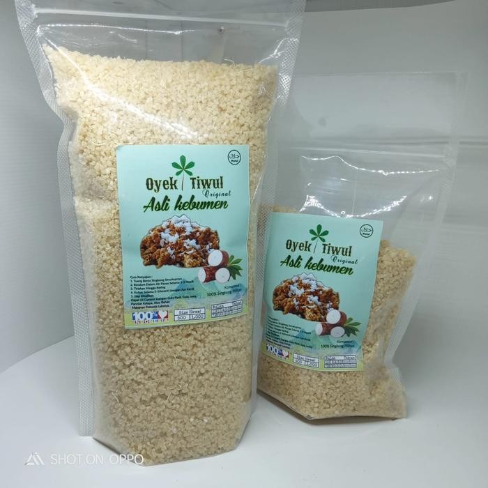 Pilihan- Tiwul Instan Organik Oyek Beras Singkong Organik 100 % 1 Kg
