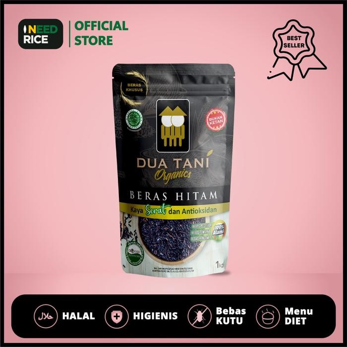 

Pilihan- Beras Hitam Organik Dua Tani 1Kg