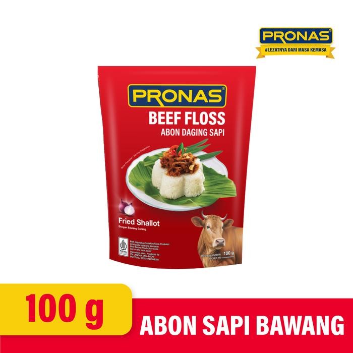 

TERMURAH PRONAS Abon Sapi Bawang 100 gr dengan Kemasan Ziplock READY STOCK