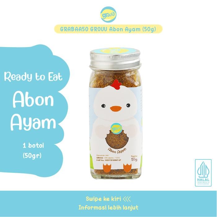 

DISKON GROUU Abon Sapi Ayam 50g - BB Booster MPASI Anak Bayi Non MSG Ready To Eat / Makanan Ba 6