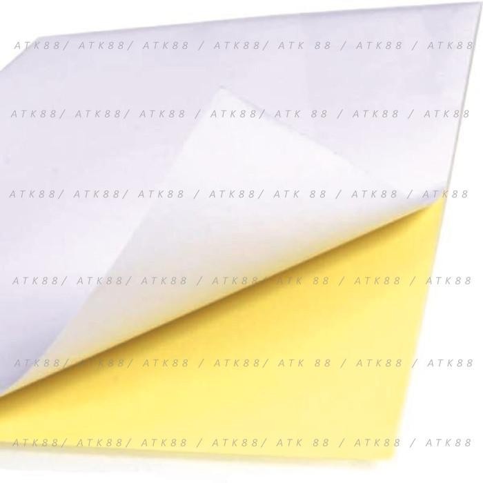 

Pilihan- Stiker / Label A4 Putih Dof 50 Lembar Sticker Print Matte