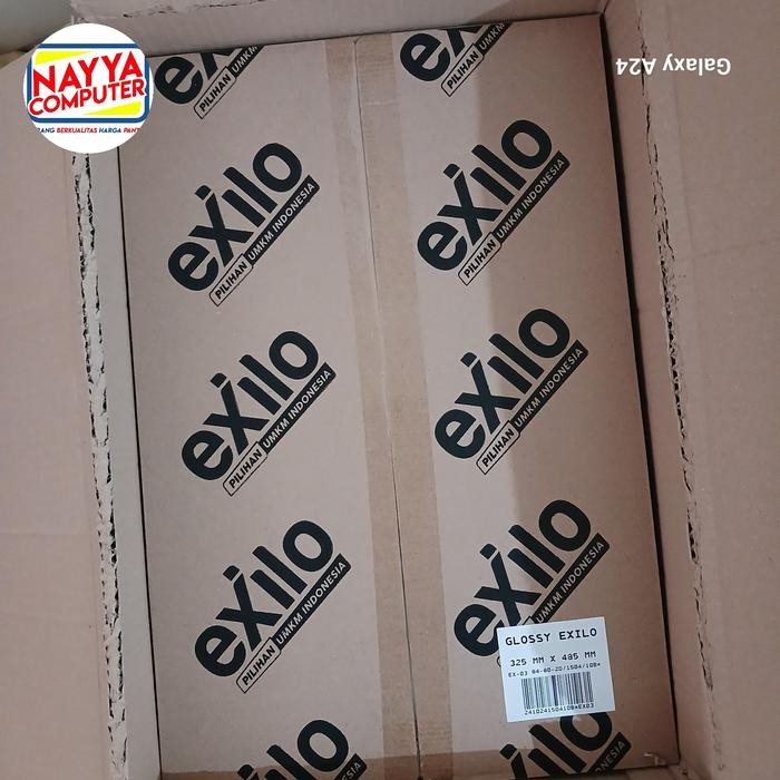 

Pilihan- Sticker Vinyl A3+ New Exilo White Gloss