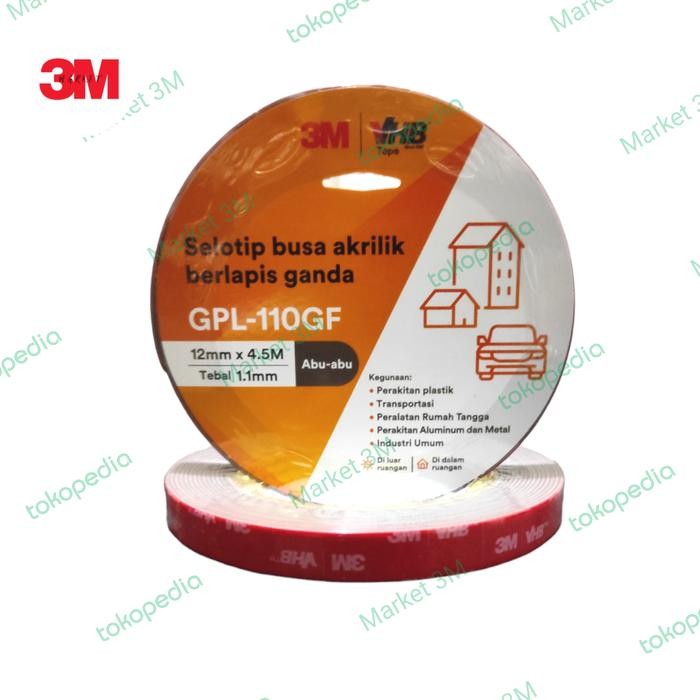 

Pilihan- Double Tape 3M Vhb Original Bangunan Dan Otomotif - 12Mm X 4,5M