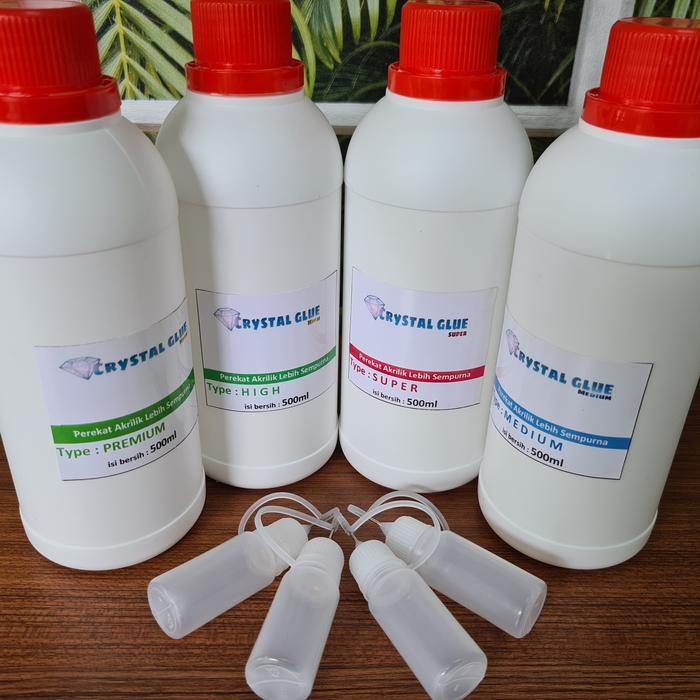 

Pilihan- Lem Akrilik Crystal Glue Super 500Ml / Lem Acrylic Super 500Ml