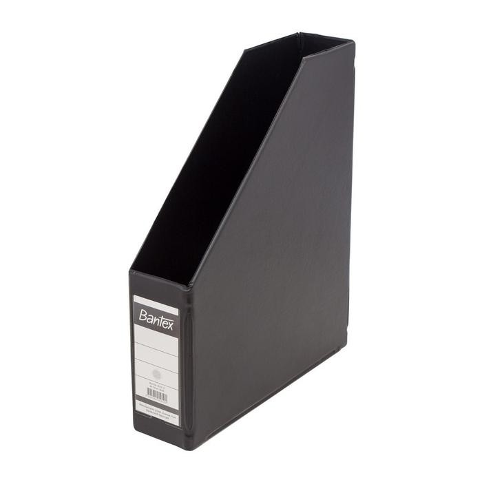 

Pilihan- Bantex Magazine File (Box File) A4 7Cm Black #4010 10
