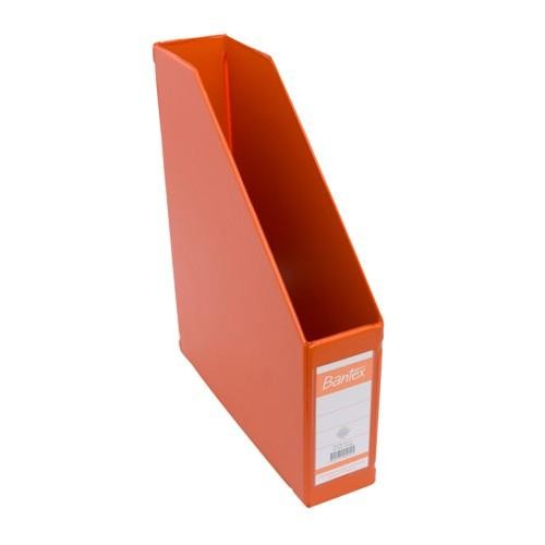 

Pilihan- Bantex Magazine File (Box File) A4 7Cm Orange 4010 12