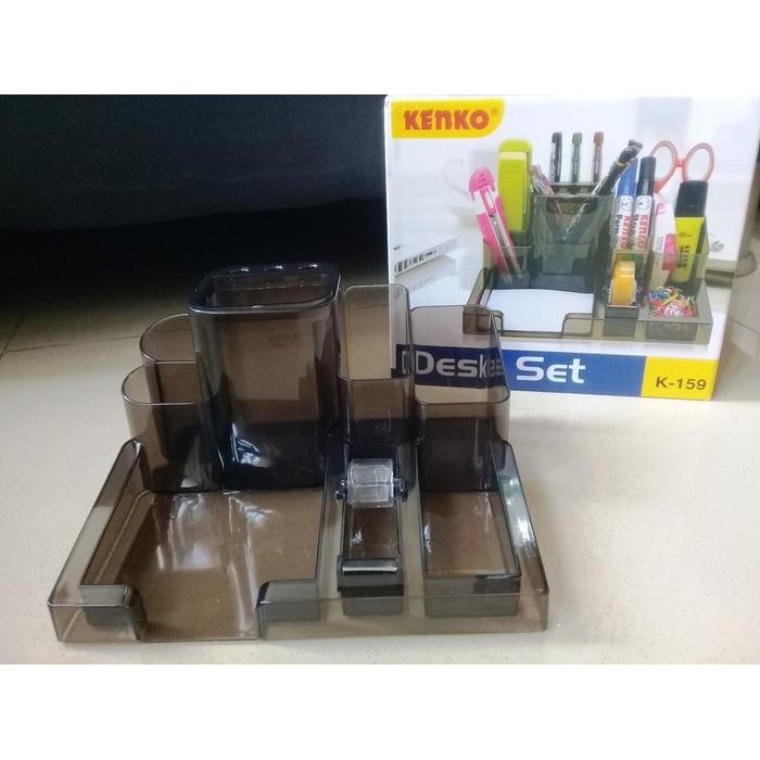 

Pilihan- Tempat Alat Tulis Meja / Desk Set Stationary New K-159 Kenko
