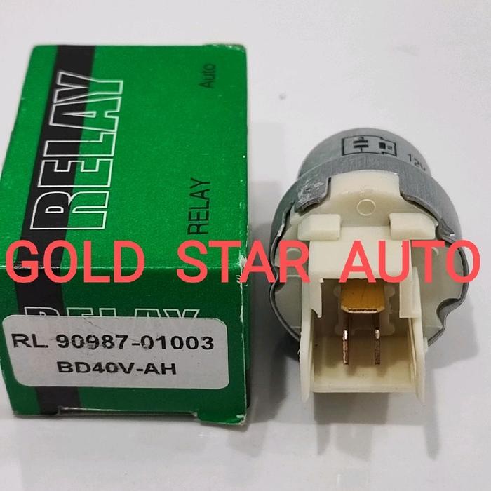 Jual Relay Lampu Bulat 3 Kaki 12 Volt 22 Amper Toyota Kijang 5K Super Kijang 7K Kapsul Kijang Grand