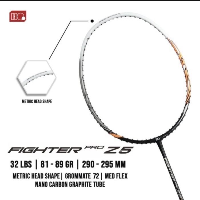 Raket Badminton Hiqua Hq / Hi-Qua Fighter Pro Z3/Z5/Z7/Z8/Z9 Original