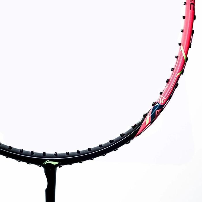 New  Raket Badminton Lining Halbertec Motor Neon Pink