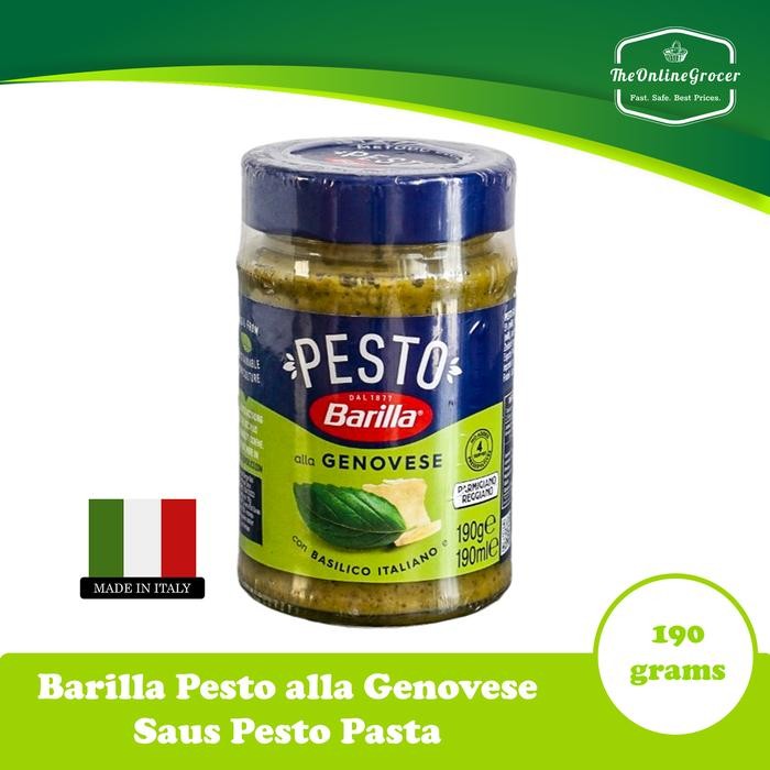 

Pilihan- Barilla Pesti Alla Genovese/Saus Pasta Ala Genovese 190Ml