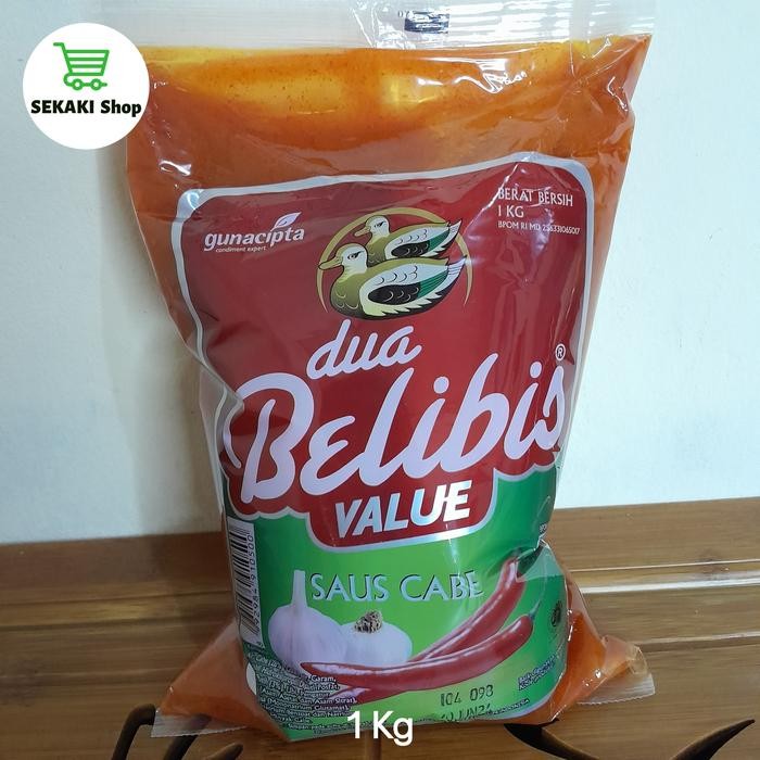 

Pilihan- Dua Belibis Saus Cabe Value 1Kg - Saos Belibis Refill 1000Gr