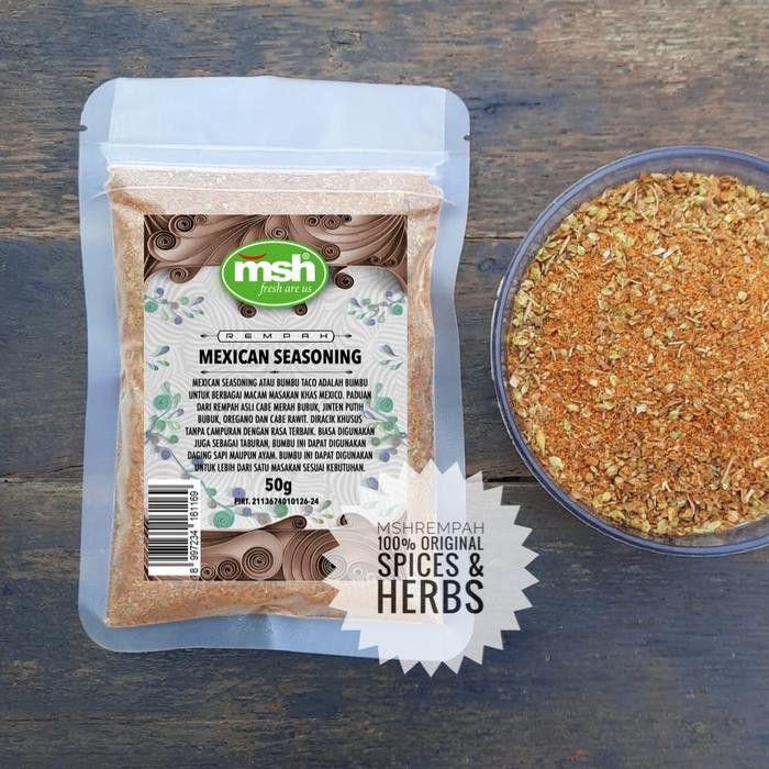

Pilihan- Msh Mexican Seasoning 50 Gram