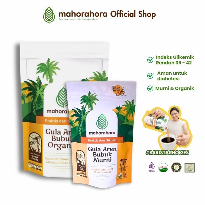 

Pilihan- Gula Aren Bubuk Murni Dan Organik Mahorahora 1Kg + 200Gr