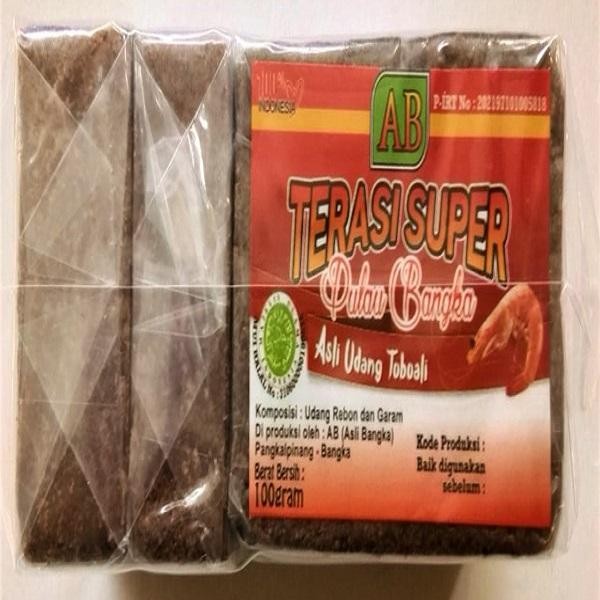 

Pilihan- Snack Made - Terasi Bangka Merk Ab