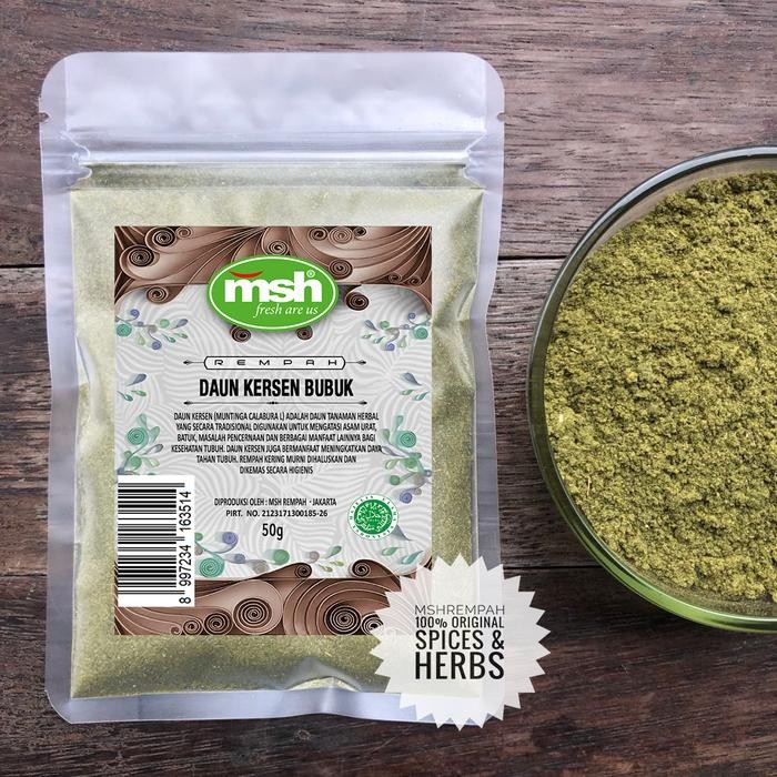 

Pilihan- Daun Kersen Bubuk