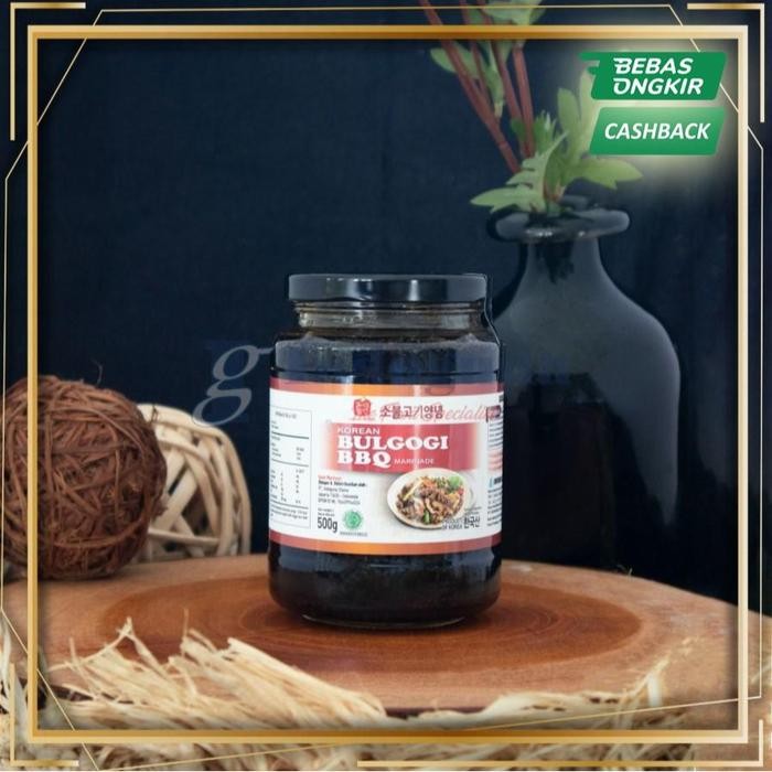 

Pilihan- Saus Korean Jinsung Bulgogi Bbq 500 Gram