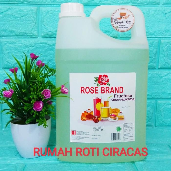 

Pilihan- Gula Cair Rose Brand Sirup Fructose 5Liter Fruktosa Rosebrand 5 Liter