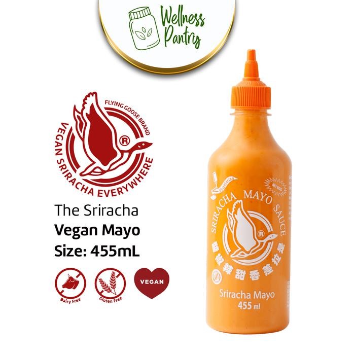 

Pilihan- Sriracha Flying Goose Mayonnaise 455 Ml/ Saus Mayo Vegan