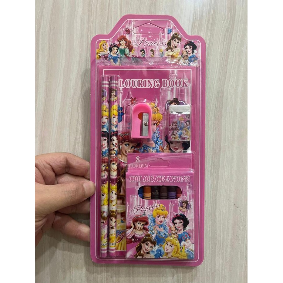 

Pensil Set Anak Sekolah Alat Tulis Lengkap Kado Ulang Tahun Anak Souvernir Anak Hampers Anak