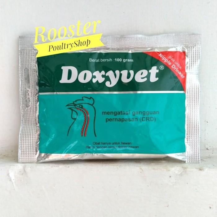 Doxyvet 100 Gram Obat Ayam Pilek Obat Flu Ayam Obat Ayam Sakit