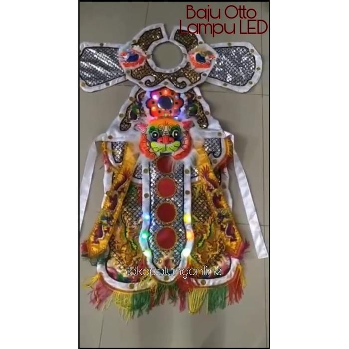 Baju Tatung Otto Lampu Led Set Putih