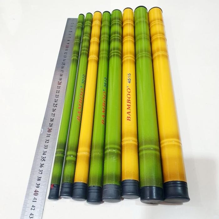 Joran Tegek Bamboo Runcing Ruas Pendek
