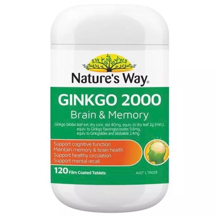 Nature's Way Ginkgo Biloba 2000 120 tablet