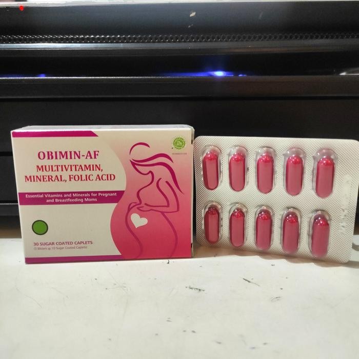 obimin af vitamin ibu hamil strip