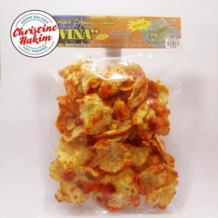 

TERMURAH Kerupuk Emping Spesial Vina READY STOCK