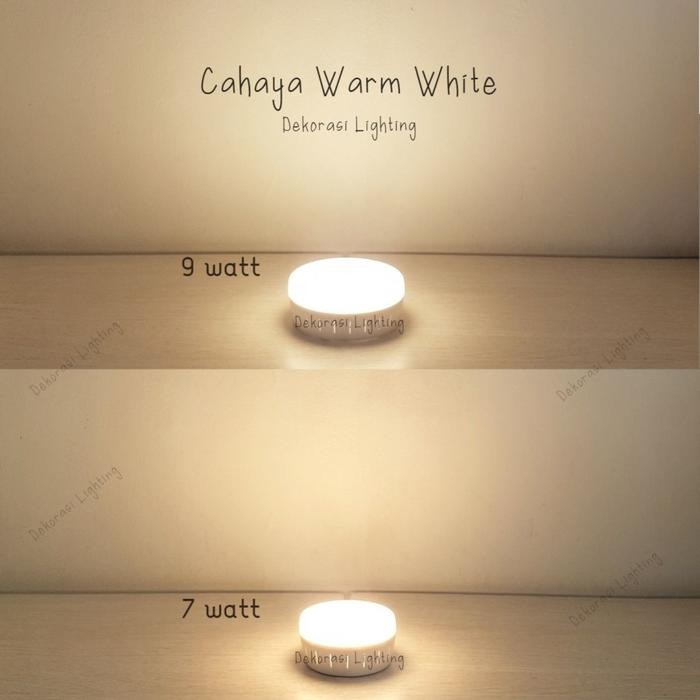 H372 Lampu Downlight Outbow Led 9w Tempel Plafon Panel Bulat Hanmach