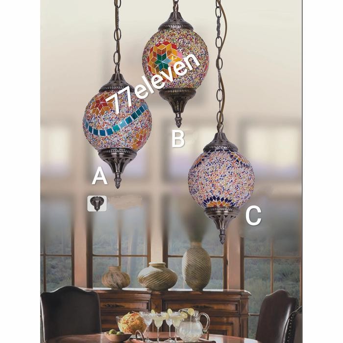 lampu gantung hias Maroko Turki LG 172-1