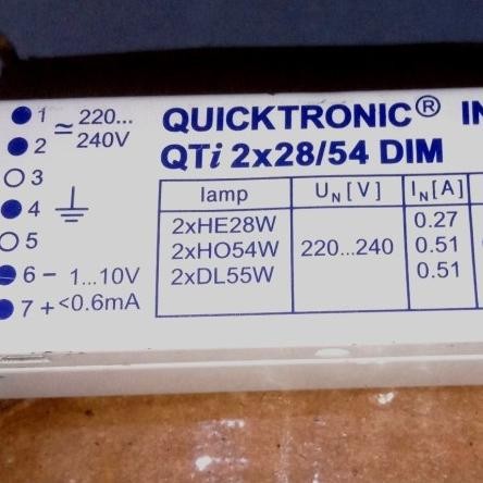 OSRAM QUICKTRONIC INTELLIGENT QTi 1x28/54 DIM T5 OSRAM