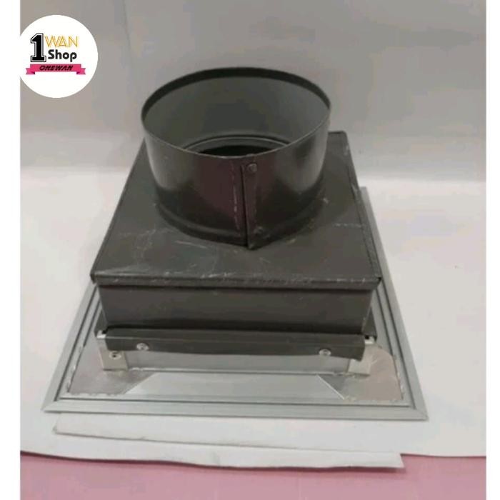 RAG Grill exhaust 8 in 25x25 cm tutup cerobong asap 8" AC/EKSOS/DAPUR