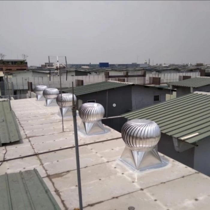 turbin ventilator 24inch alumunium/cooler