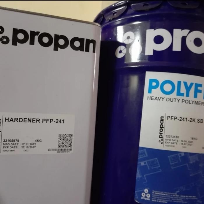 Propan Polyfloor Pfp 241 2K Sb Clear Cat Dasar 20Kg Set