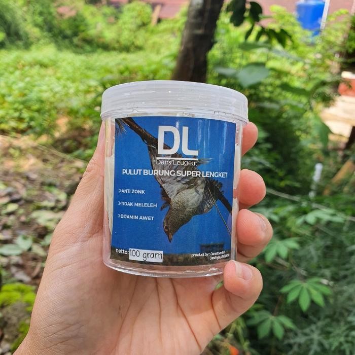 Pulut burung super lengket putih bersih 100gram/1ons pulut DL original