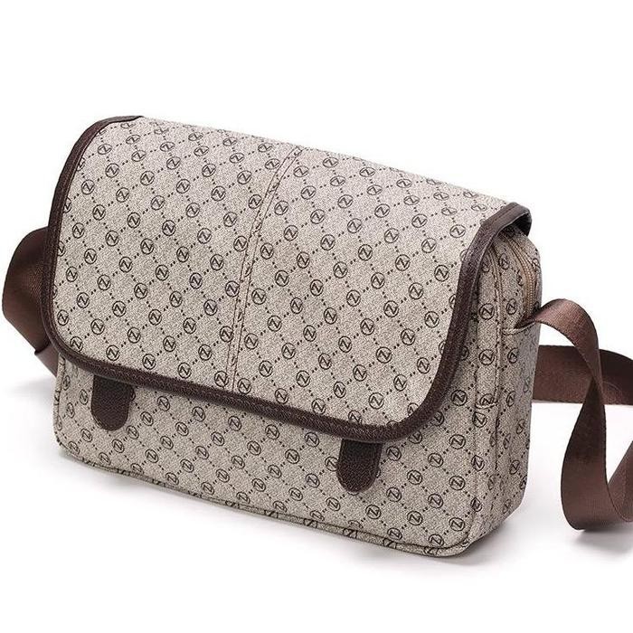 Eiger Wallets - Neville Coklat Tas Selempang Kulit Tas Pria Kulit Tas Kuliah Unisex