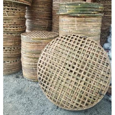 Ancak kurungan ayam / jago / bangkok diameter 90 bahan full bambu